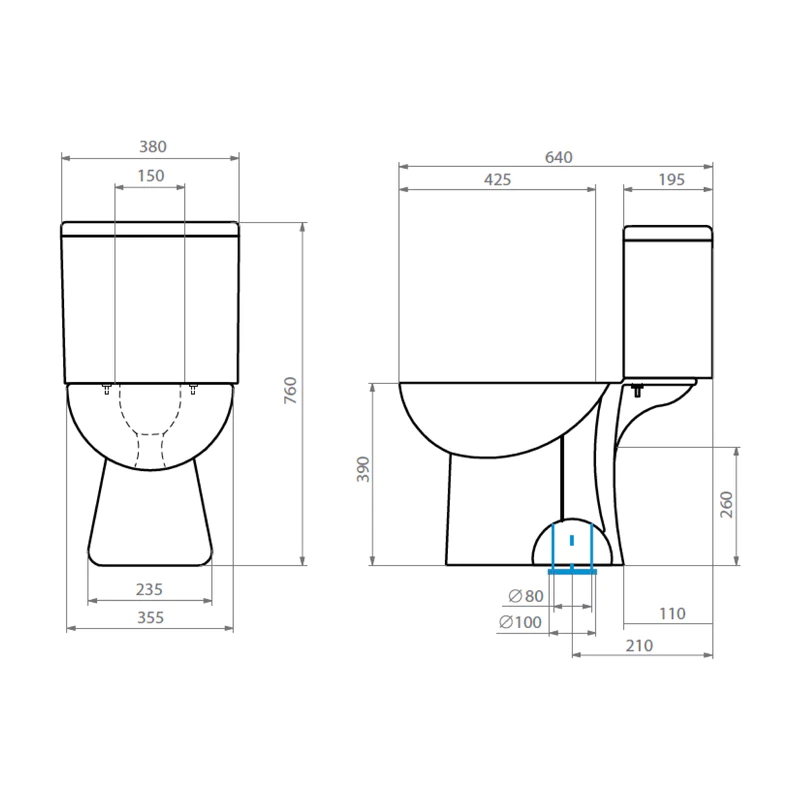 【新品推荐】智能软降盖板卫生间马桶套装Aura Plus(60AP8200018)